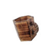 Rustic Wooden Cup - Handcrafted Camping Cup Model Roshana