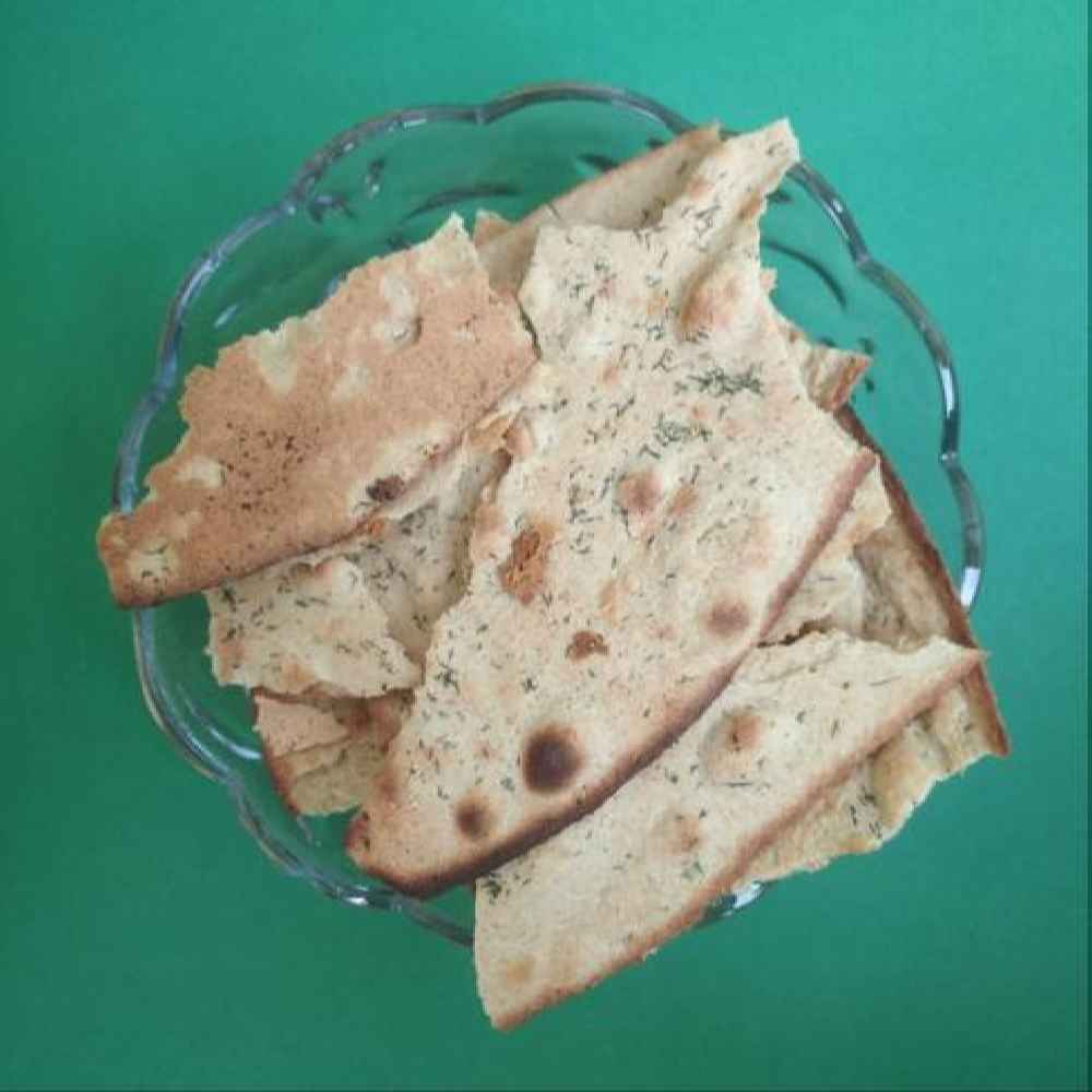 Persian Dried Bread – Oat Bran Bread (300g) for Immunity and Energy Boost