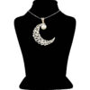 Persian Silver Necklace with Minimalist Calligraphy Hava Khah