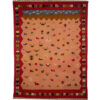 Animal Motif Qashqai Kilim Rug - Handwoven Persian Wool