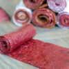 Persian Homemade Red Plum Fruit Leather Roll – Sour Lavashak, 800g