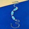 Silver Bracelet with Turquoise Gemstone for Women Dara