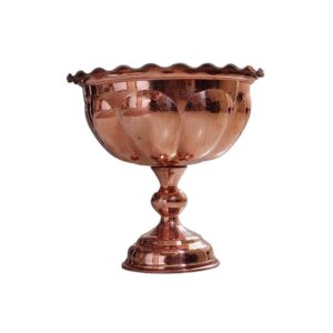 Copper Dessert Serving Bowl Hammered and Suitable for Ice Cream Alvand (x3)