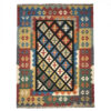 Firuzabad Zarin Geometric Kilim Rug - Authentic Handwoven Persian Wool
