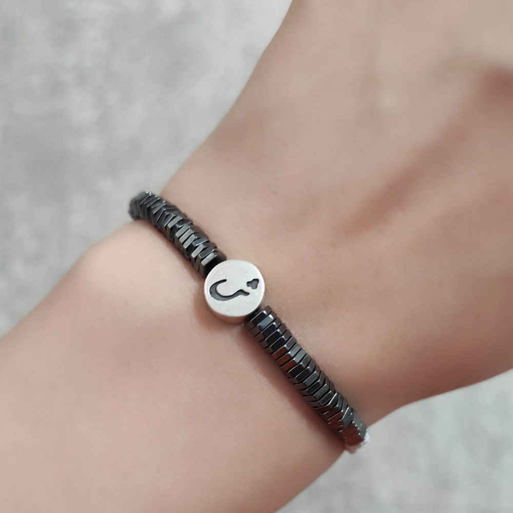 Minimalist Persian String Silver Bracelet – Sh Model