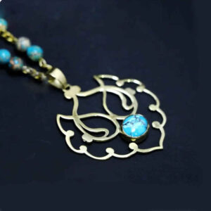 Persian Brass Necklace Artistic Model Fereshteh