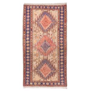 Viva Geometric Kilim Rug – Handwoven Azerbaijan Wool Design