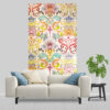 Persian Intricate Floral Tapestry Wall Hanging