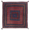 Navy Blue Vintage Sirjan Kilim Rug - Authentic Handwoven Wool