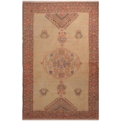 Traditional Haris Medallion Kilim Rug - Vintage Handwoven Wool Blend