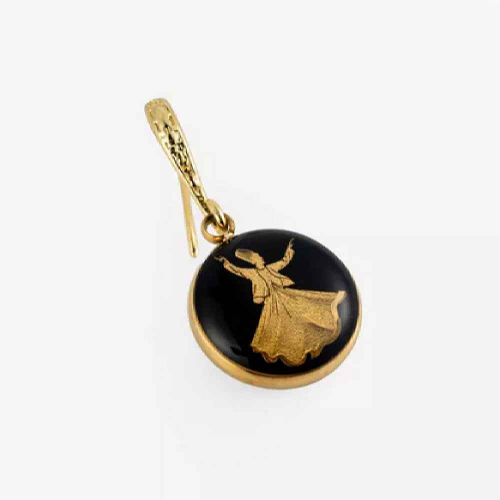 Persian Earrings Gold Plated for Women Sama Dance
