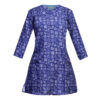 Women's Blue Hospital Scrub Top – Fresh & Reliable