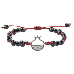 Persian Silver Beaded Bracelet for Women – Anardoon Model