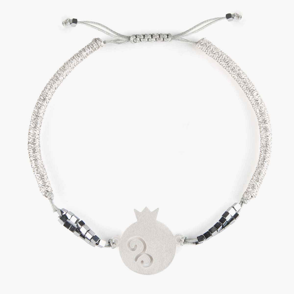 Persian Silver Beaded Bracelet for Women – Yalda Design
