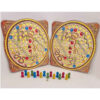 Wooden Mensch ärgere Dich nicht (Ludo) & Snakes & Ladders Game Set