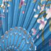 Folding Floral Hand Fan – Compact Cooling Accessory for Everyday Use