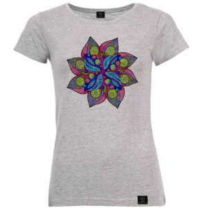 Gray Short Sleeve T-Shirt Model Sahand – Subtle Persian Tone