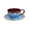 Persian Teacup Set with Saucer - Shiba Ceramic Design