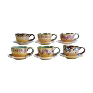 Persian Teacup Set with Saucer – Rayan Ceramic Design