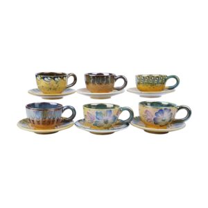 Persian Teacup Set with Saucer – Adrina Ceramic Design
