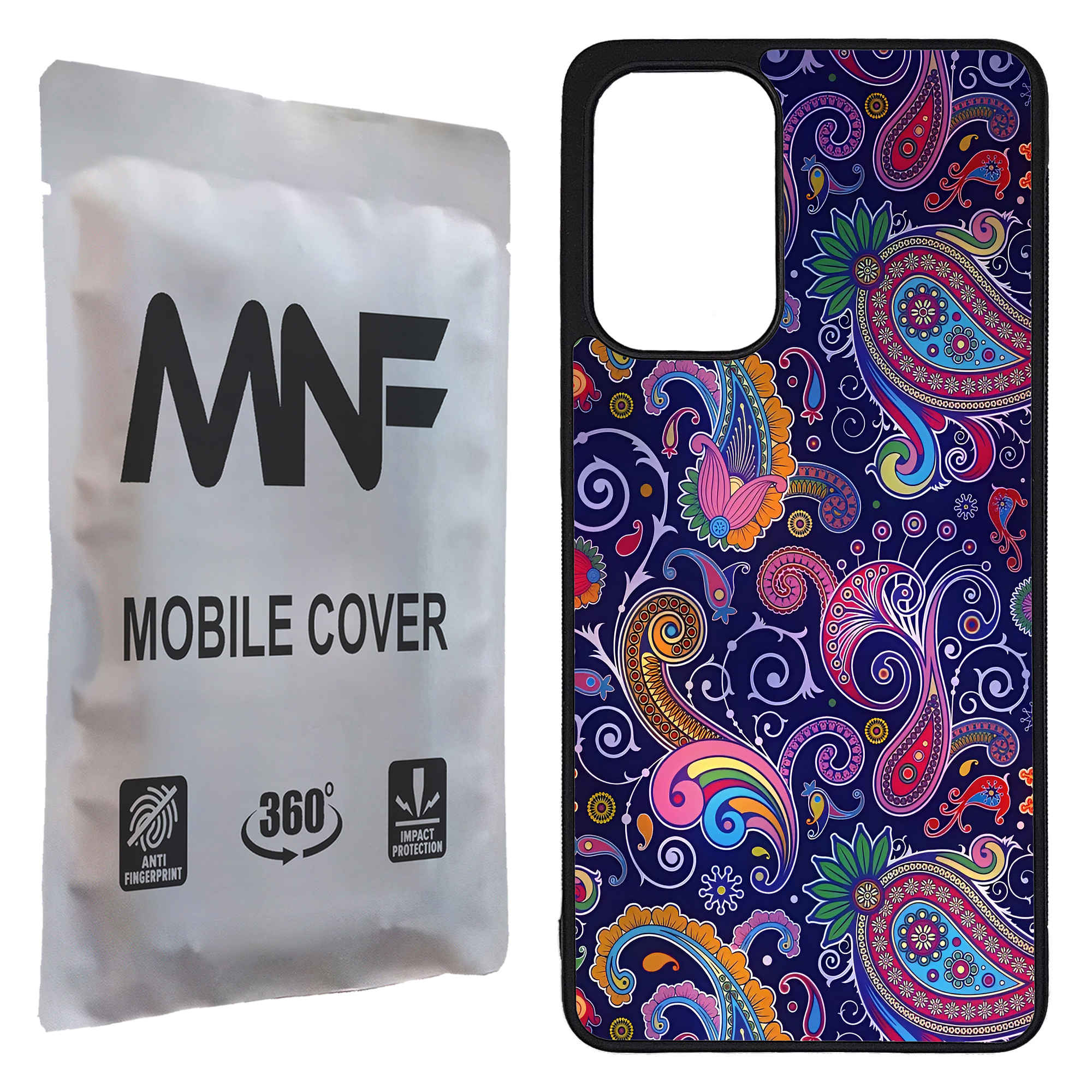 Purple Persian-Inspired Mobile Phone Case for Samsung & iPhone