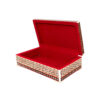 Handcrafted Wooden Jewelry Box with Decorative Persian Khatam Design