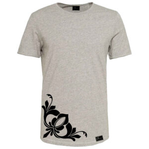 Gray Cotton Short Sleeve T-Shirt Model Daniel – Soft & Durable