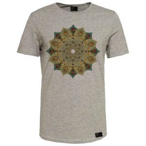 Gray Cotton Short Sleeve T-Shirt Model Sahel – Stylish & Comfortable