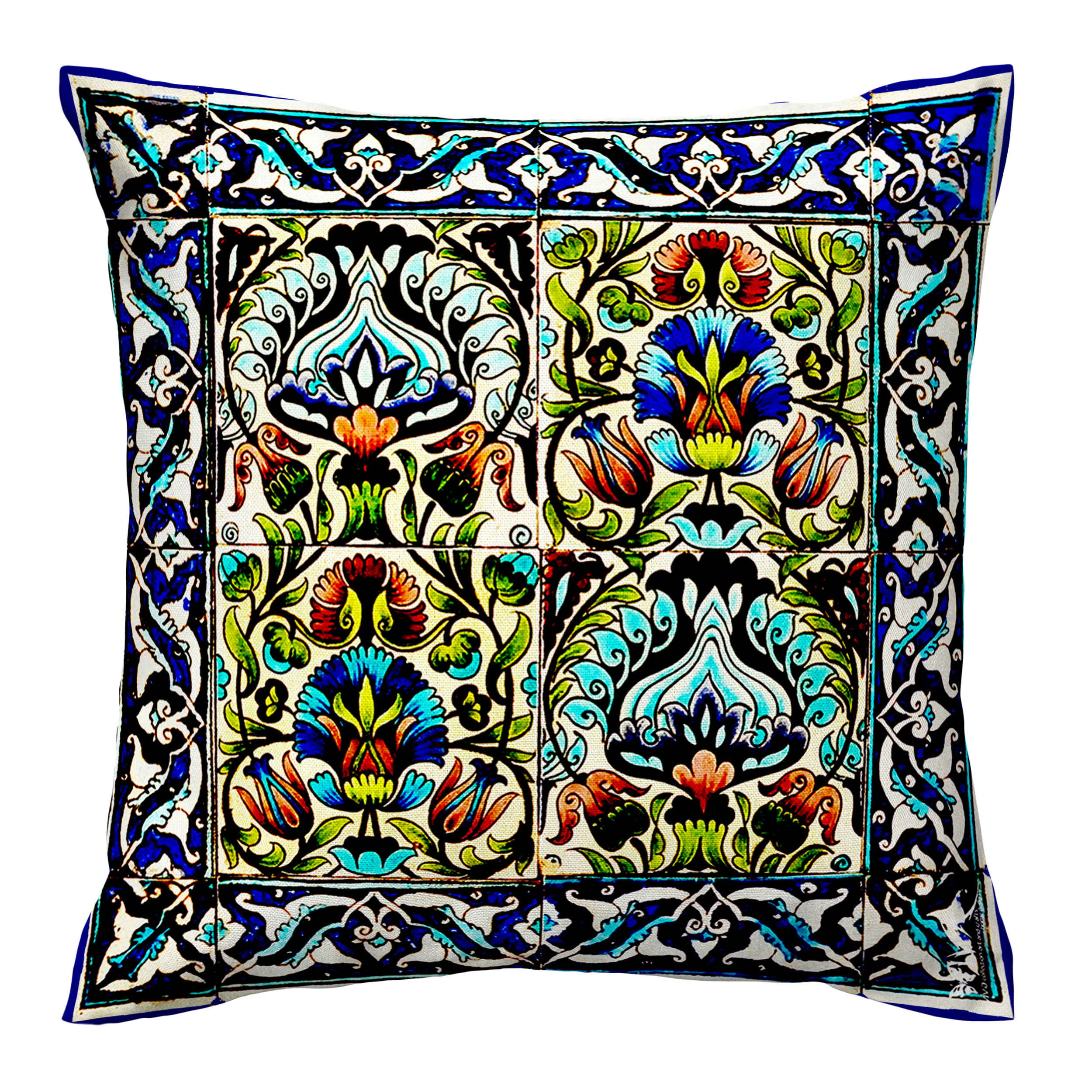 Stunning Cushion Cover – Traditional Printed Shahian Design