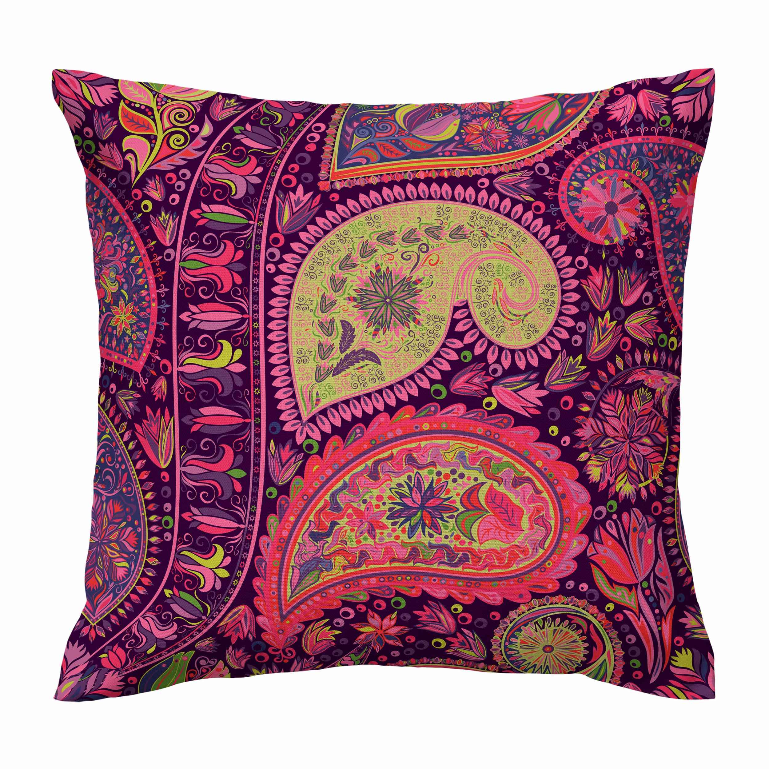 Stunning Cushion Cover – Persian Printed Kashaneh Design