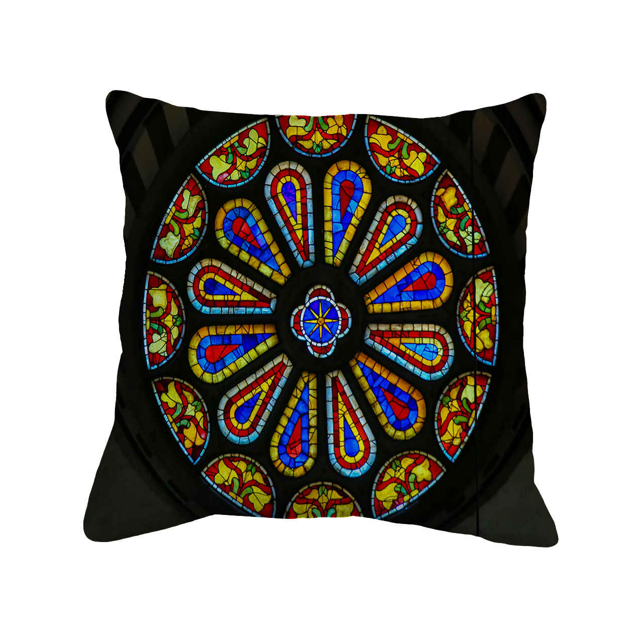 Ethnic Stunning Cushion Cover – Traditional Printed Zivar Design