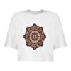 Women's Short Sleeve Crop Top Model Magic