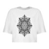 Women's Short Sleeve Crop Top Model Amitis