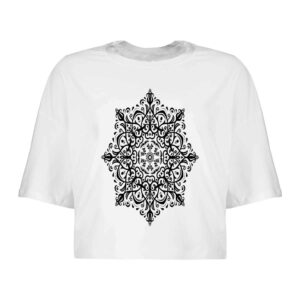 Women’s Short Sleeve Crop Top Model Amitis