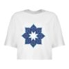 Women's Short Sleeve Crop Top Model Sima
