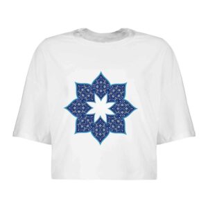 Women’s Short Sleeve Crop Top Model Sima
