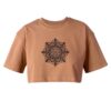 Women's Short Sleeve Crop Top Model Shiva