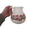 Set of Handcrafted Pottery Pitcher & Cups Spring