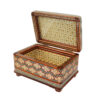 Handcrafted Wooden Jewelry Box with Persian Khatam Design