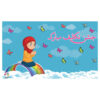 Wall Banner Persian Taklif Celebration Theme Model Girl