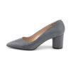 Women's Leather High Heels Shoes Model Gisha