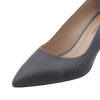 Women's Leather High Heels Shoes Model Gisha