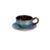 Persian Teacup Set with Saucer - Vida Ceramic Design