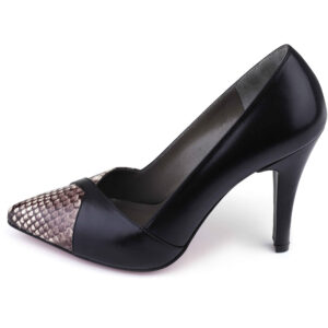 Women’s Leather High Heels Shoes Model Helen