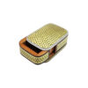 Handcrafted Wooden Jewelry Box with Persian Khatam Yellow Design
