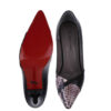 Women's Leather High Heels Shoes Model Helen