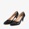 Women's Leather High Heels Shoes Model Tina