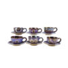 Persian Teacup Set with Saucer - Soshia Ceramic Design