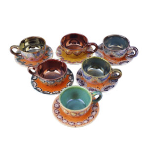 Persian Teacup Set with Saucer – Behnoosh Ceramic Design
