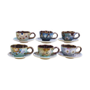 Persian Teacup Set with Saucer – Skakil Ceramic Design